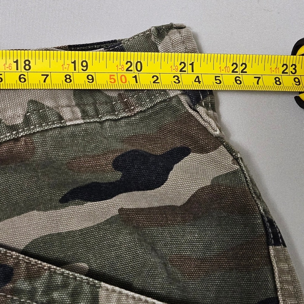 Wolverine Mens 42 Camo Cargo Shorts Heavy Duty Workwear Outdoor Gorpcore Utility - Picture 7 of 8